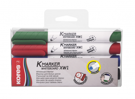 Comunicare si prezentare - MARKER WHITEBOARD 4/SET 3MM KORES