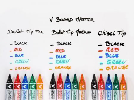 MARKER WHITEBOARD ALBASTRU 6MM VARF ROTUND VBOARD PILOT [2]