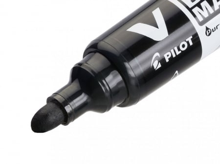 MARKER WHITEBOARD ALBASTRU 6MM VARF ROTUND VBOARD PILOT [1]