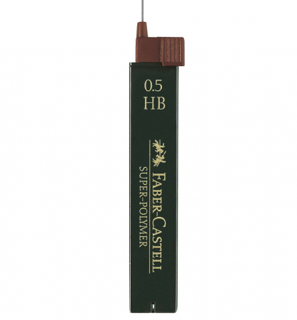 Instrumente de scris - MINA CREION 0.5MM HB SUPER-POLYMER FABER-CASTELL