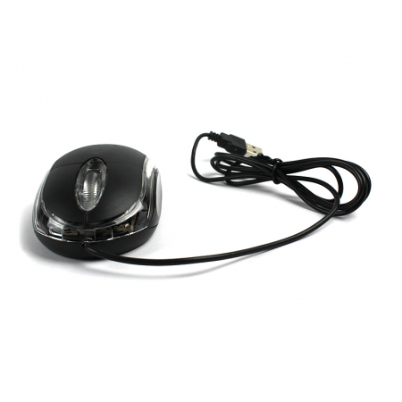 Mouse optic negru USB [1]