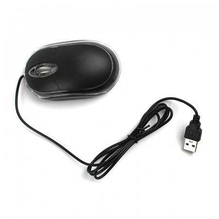 Mouse optic negru USB [2]
