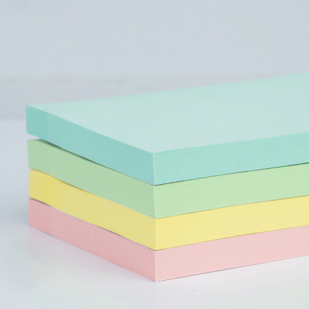 NOTES ADEZIV 76*126MM DIV. CULORI PASTEL POLYBAG DELI [2]