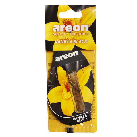 Produse curatenie - ODORIZANT AUTO LICHID 5ML VANILLA BLACK AREON