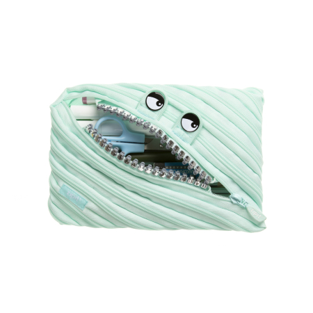 Penare - Penar cu fermoar, ZIPIT Grillz Monster Jumbo