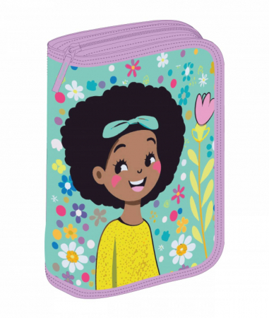 Produse si rechizite scolare - PENAR ECHIPAT 31 PIESE 1 FERMOAR 2 EXTENSII GIRL PIGNA