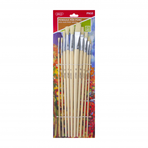 Produse si rechizite scolare - PENSULA SET 10 PAR PORC DACO PN10