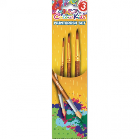 Produse si rechizite scolare - PENSULE 3/SET VARF ASCUTIT NR. 3/7/11 COLOUR KIDS PIGNA