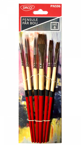 Produse si rechizite scolare - PENSULE SET 6 PAR BOU DACO PN596