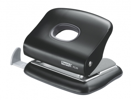 Accesorii de birou - PERFORATOR 20 COLI MODEL FC20 NEGRU RAPID