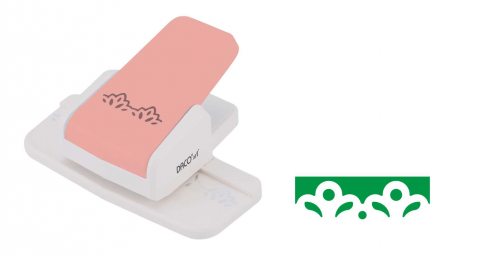 Produse si rechizite scolare - PERFORATOR HOBBY BORDURA 4.5x1.4CM PFB202/2 DACO