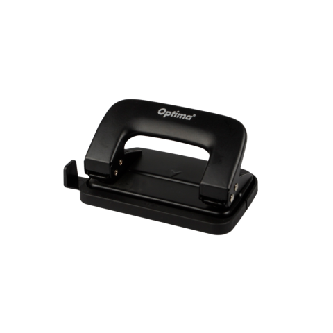 Accesorii de birou - Perforator metalic, 12 coli, Optima Classic MP12 - negru