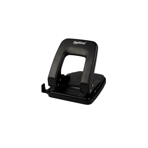 Accesorii de birou - Perforator metalic, 35 coli, Optima Classic MP35 - negru