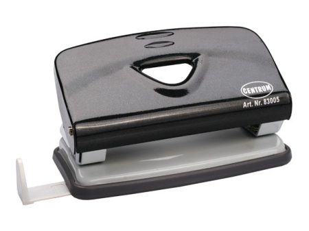 Accesorii de birou - Perforator pt. 10 coli, gama BLACK - Centrum 83005