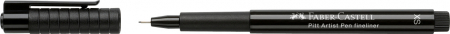 PITT ARTIST PEN XS NEGRU FABER-CASTELL [1]