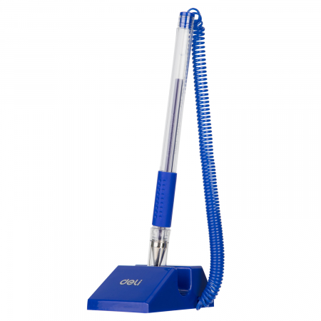Produse si rechizite scolare - PIX CU SUPORT ADEZIV SI SNUR 0.5MM ALBASTRU DELI