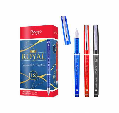 Instrumente de scris - PIX DACO GEL ROYAL ALBASTRU PX266A
