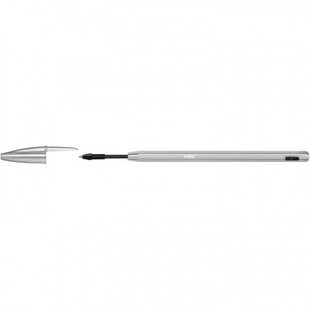 PIX METALIC CU MECANISM NEGRU + 2 REZERVE BIC [2]