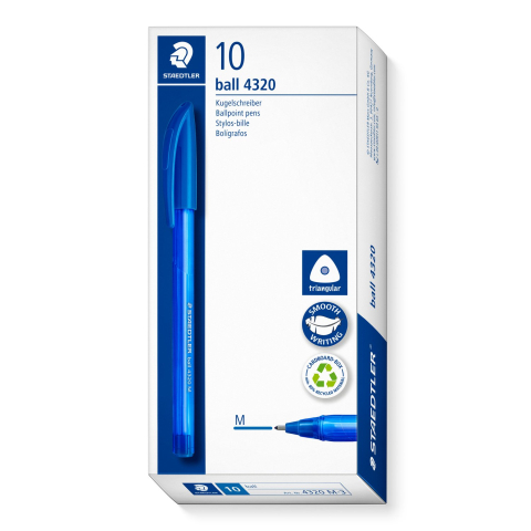 PIX STICK UNICA FOLOSINTA STAEDTLER, CU CAPAC, VARF MEDIU  ALBASTRU [2]