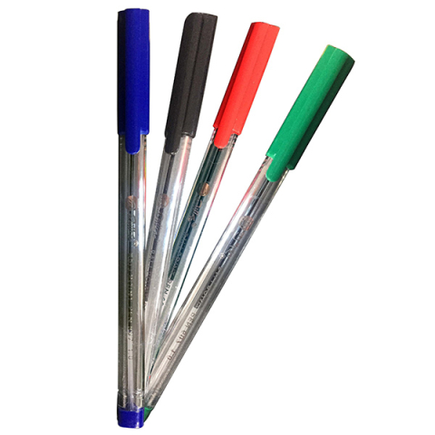 Produse si rechizite scolare - Pix unica folosinta, corp transparent Willgo 607