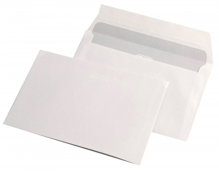 Hartie si articole din hartie - PLIC C6 SILICON 70G 114*162MM ALB 1000/C GPV