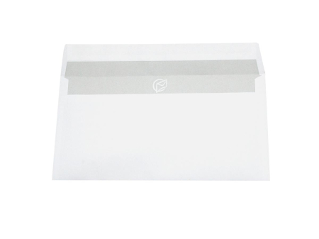 Hartie si articole din hartie - Plic DL (110*220 mm) alb, siliconic, 80 gr/mp