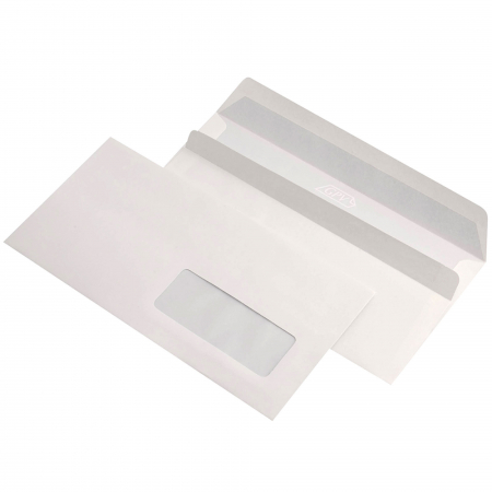 Hartie si articole din hartie - PLIC DL SILICON FER DR 45*90MM 80G 110*220MM ALB 1000/C GPV