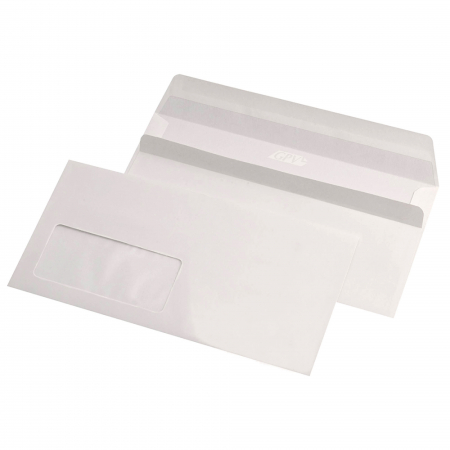 Hartie si articole din hartie - PLIC DL SILICON FER ST 45*90MM 80G 110*220MM ALB  1000/C GPV