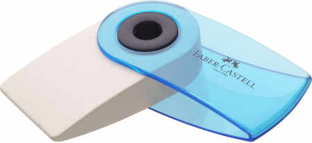 Radiere - RADIERA CREION SLEEVE MINI CULORI TRANSPARENTE FABER-CASTELL