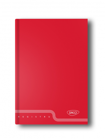 Registre - REGISTRU A4 100 FILE DACO RG410AR