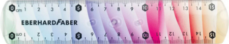RIGLA 15CM FLEXIBILA RAINBOW EBERHARD FABER [1]