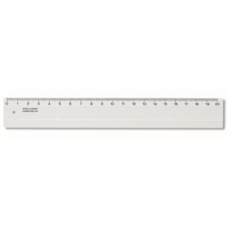 Produse si rechizite scolare - RIGLA 20CM TRANSPARENTA KOH-I-NOOR