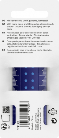 RIGLA 30CM DOTS FABER-CASTELL [4]