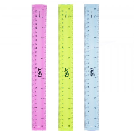 RIGLA 30CM FLEXIBILA COLOR DELI [1]