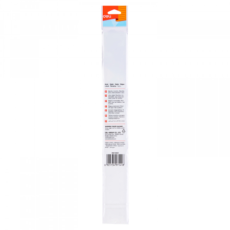 RIGLA 30CM MULTICOLORA FLEXIBILA DELI [3]