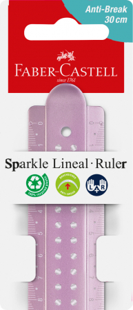 RIGLA 30CM SPARKLE FABER-CASTELL [2]