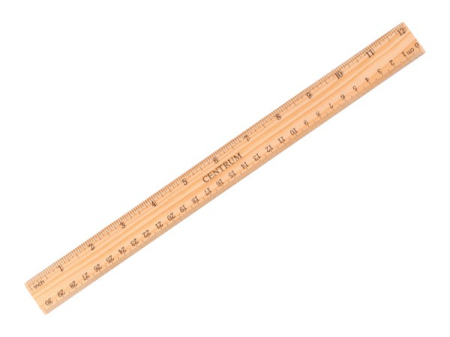 Produse si rechizite scolare - Rigla lemn 30 cm - Centrum 80942