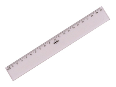 Produse si rechizite scolare - Rigla plastic 20 cm - Centrum 80726