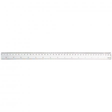 Produse si rechizite scolare - Rigla plastic transparent 40 cm