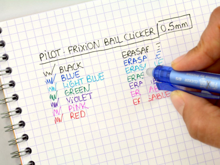 ROLLER 0.5MM ALBASTRU CLICKER FRIXION PILOT [4]