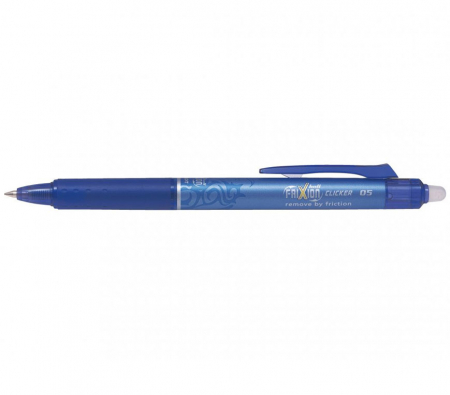 ROLLER 0.5MM ALBASTRU CLICKER FRIXION PILOT