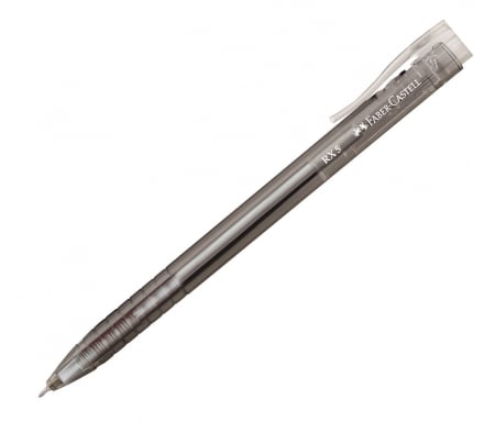 Linere si rollere - ROLLER 0.5MM SEMI-GEL CU MECANISM NEGRU RX5 FABER-CASTELL