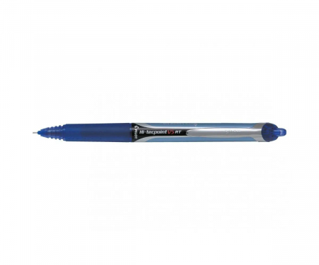 Instrumente de scris - ROLLER 0.5MM V5 ALBASTRU HI-TECPOINT RETRACTABIL PILOT