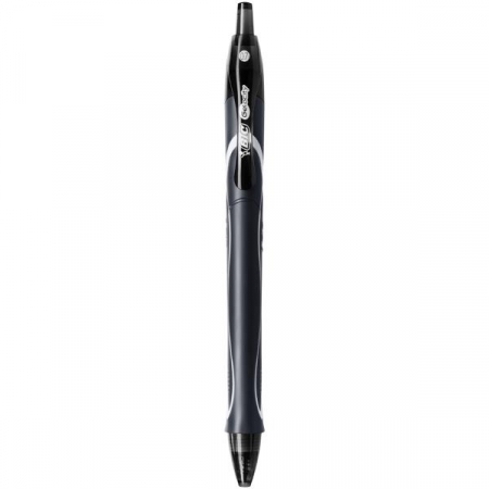 Linere si rollere - ROLLER 0.7 MM SEMI-GEL CU MECANISM NEGRU QUICK-DRY BIC