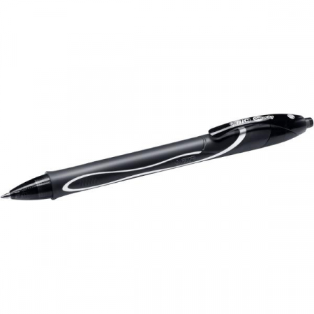 ROLLER 0.7 MM SEMI-GEL CU MECANISM NEGRU QUICK-DRY BIC [1]