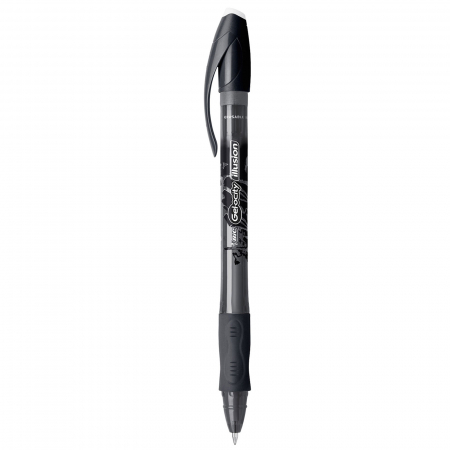 Linere si rollere - ROLLER 0.7MM NEGRU GEL-OCITY ILLUSION BIC