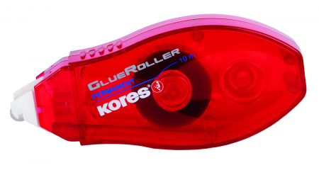 Linere si rollere - ROLLER ADEZIV PERMANENT 8MM*10M KORES
