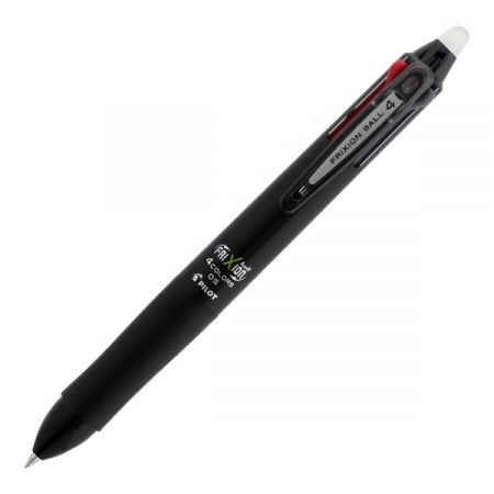 ROLLER CU MECANISM 4 CULORI 0.5MM NEGRU FRIXION PILOT [1]