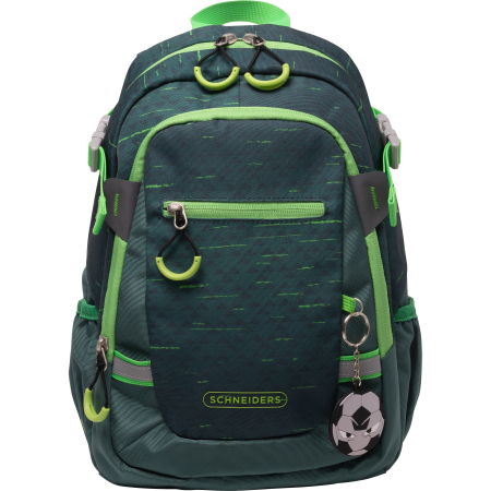 Ghiozdane si penare - RUCSAC CLS PREGATITOARE SOCCER STAR VERDE SCHNEIDERS