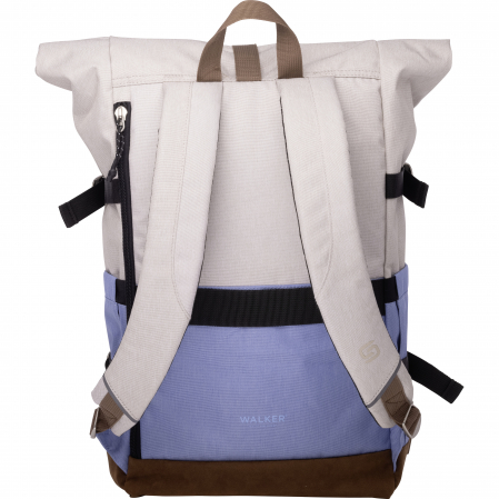 RUCSAC ROLLUP BICOLOR CREM POPCORN-BLEU WALKER [2]